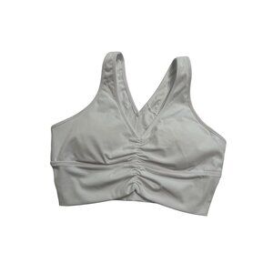 Lo+Jayne The Cinched Lounge Bra in White